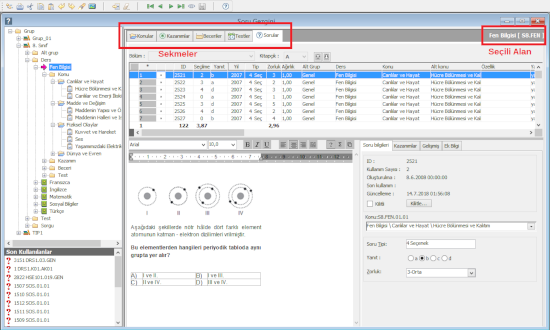 Sınavmatik5 Profesyonel Soru Bankası Programı